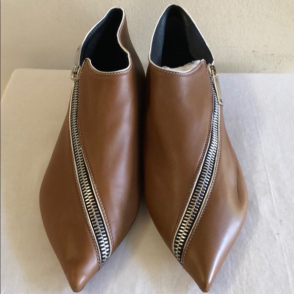 Celine Shoes - ❌SOLD❌ CELINE Zipped Low Boot Pointy Toe Flats
